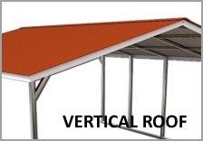 Double Carports Vertical Roof