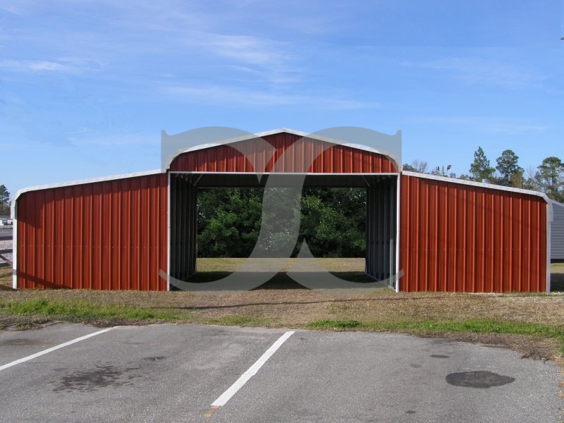 Metal Barn Shed | Regular Roof | 44W x 31L x 10H